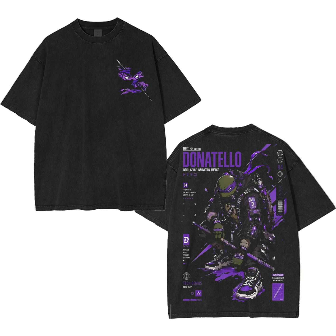 Vintage Teenage Mutant Ninja Turtles Oversized T-shirt/Crewneck/Hoodie