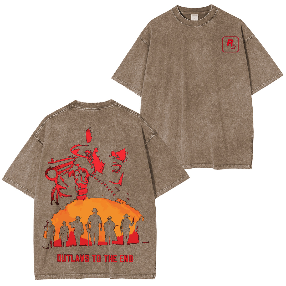 Red Dead Redemption 2 Washed T-shirt/Crewneck/Hoodie
