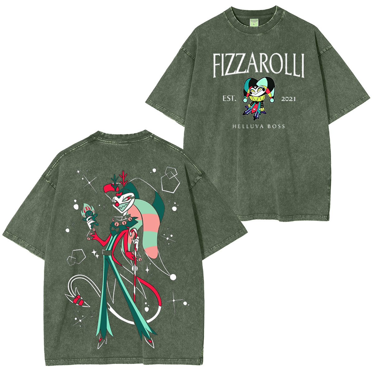 Fizzarolli Helluva Boss Oversized T-shirt/Crewneck/Hoodie