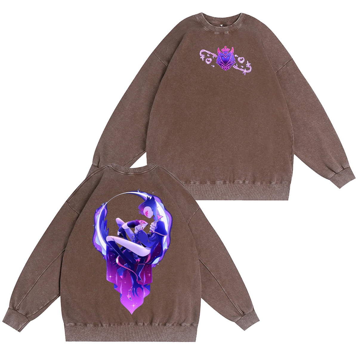 Stolas x Blitzo Hazbin Hotel Oversized T-shirt/Crewneck/Hoodie