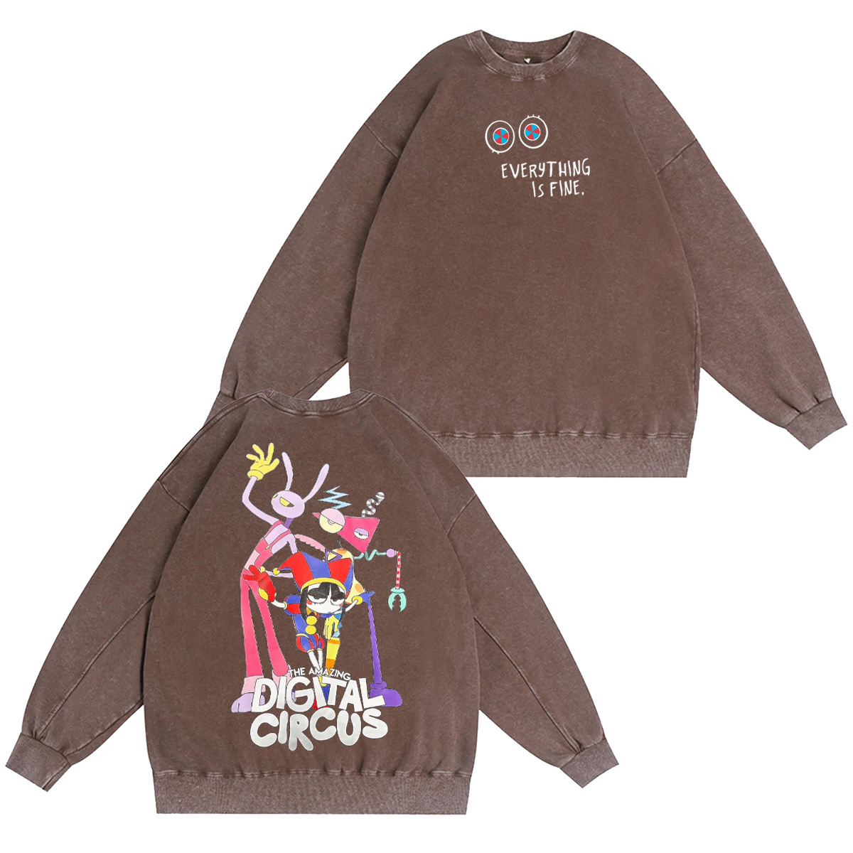 The Amazing Digital Circus Oversized T-shirt/Crewneck/Hoodie