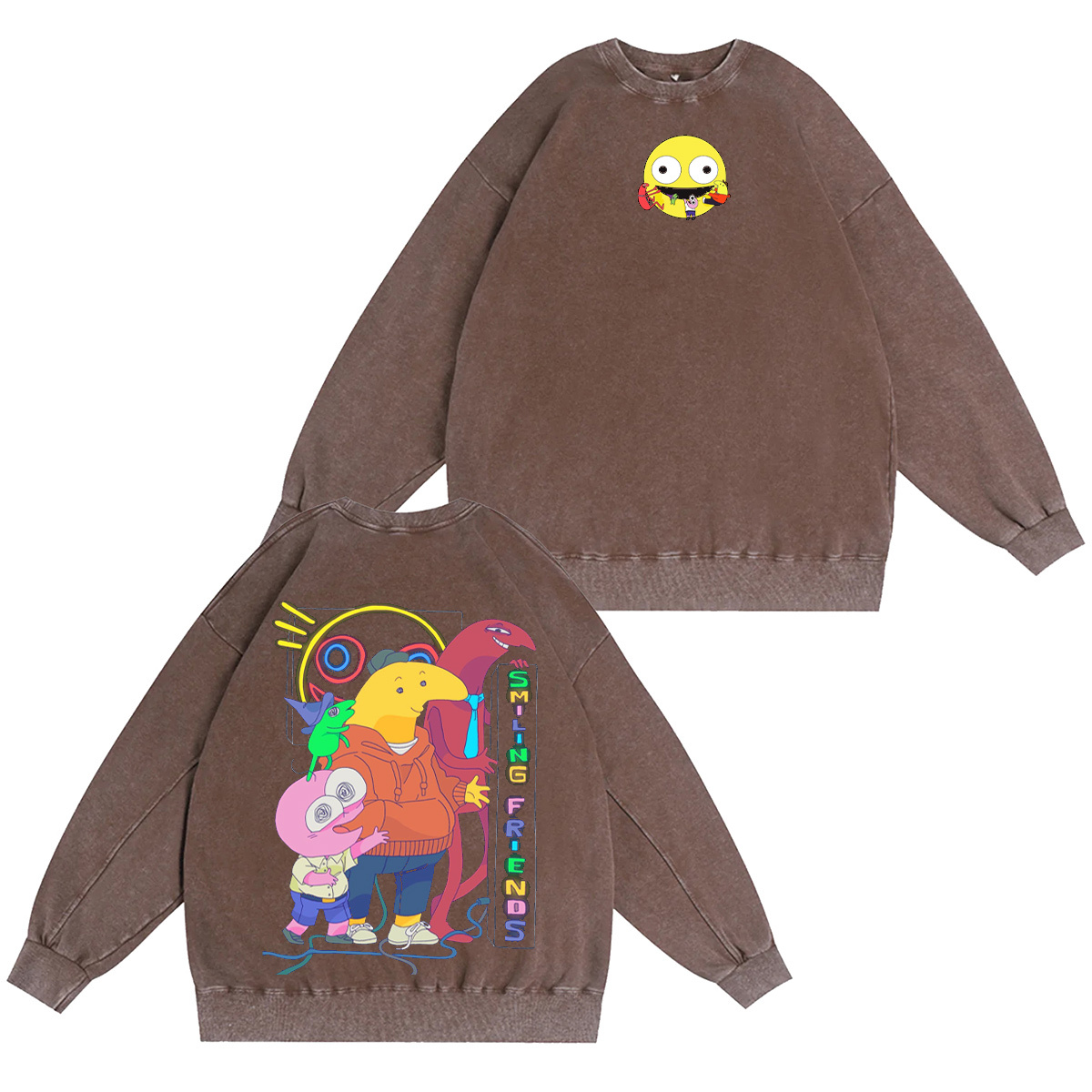 Smiling Friends Oversized T-shirt/Crewneck/Hoodie