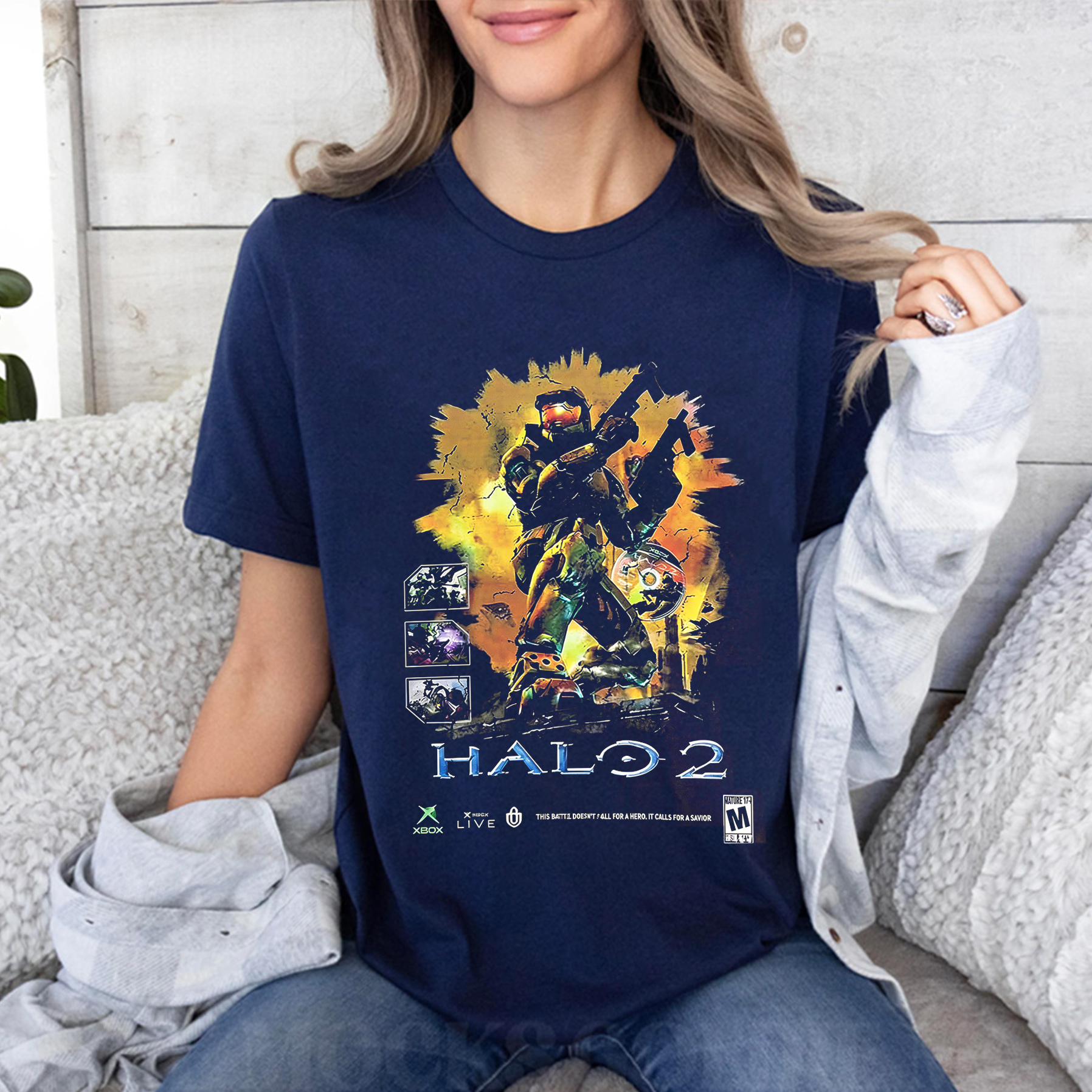 Halo 2 game Oversized T-shirt/Crewneck/Hoodie