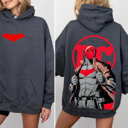 Red Hood Graphic Unisex Washed T-Shirt