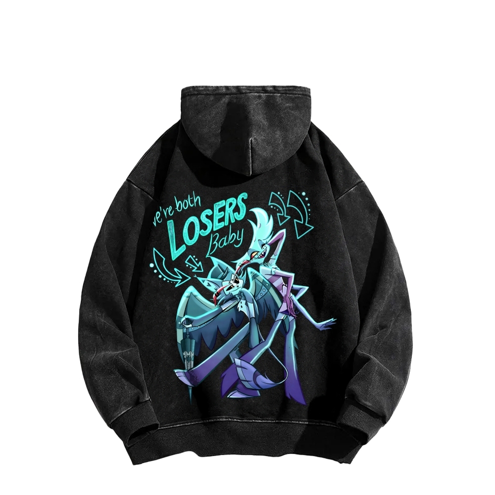 Hazbin Hotel Unisex Fit Washed T-Shirt 2512006982