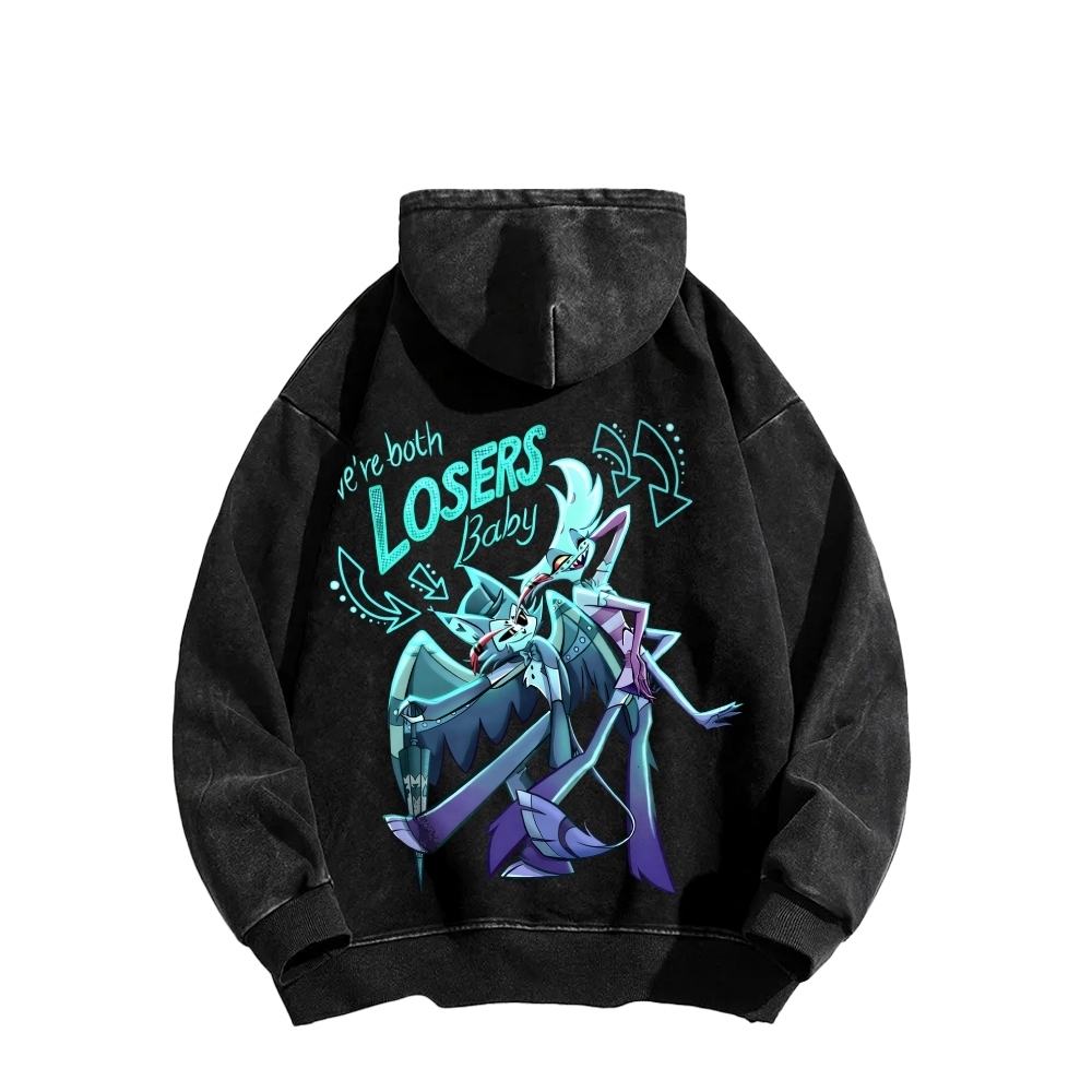 Hazbin Hotel Unisex Fit Washed T-Shirt 2512006982