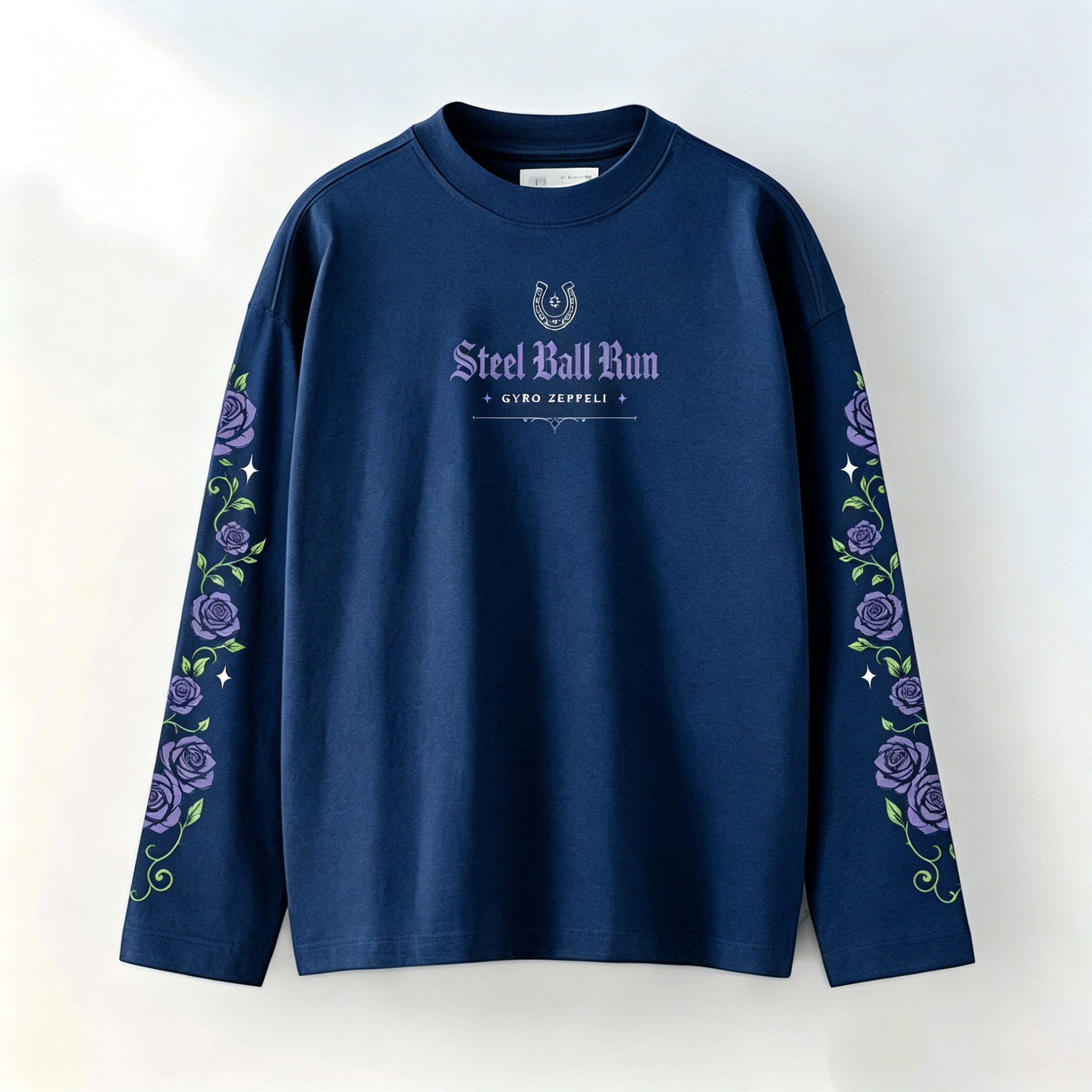 JoJo Steel Ball Run Gyro Long-Sleeve Crewneck