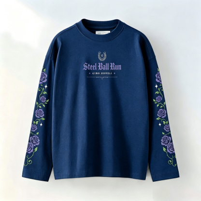 JoJo Steel Ball Run Gyro Long-Sleeve Crewneck
