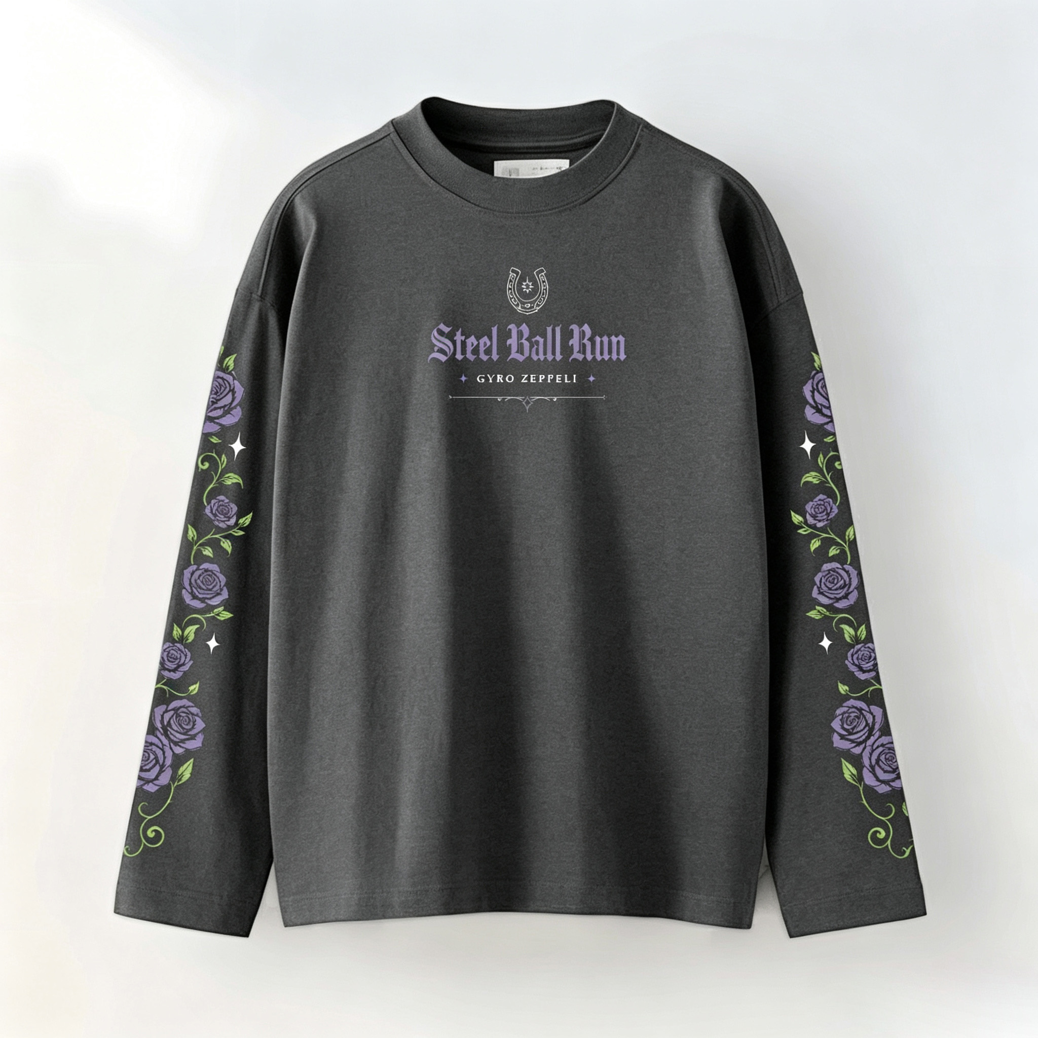 JoJo Steel Ball Run Gyro Long-Sleeve Crewneck