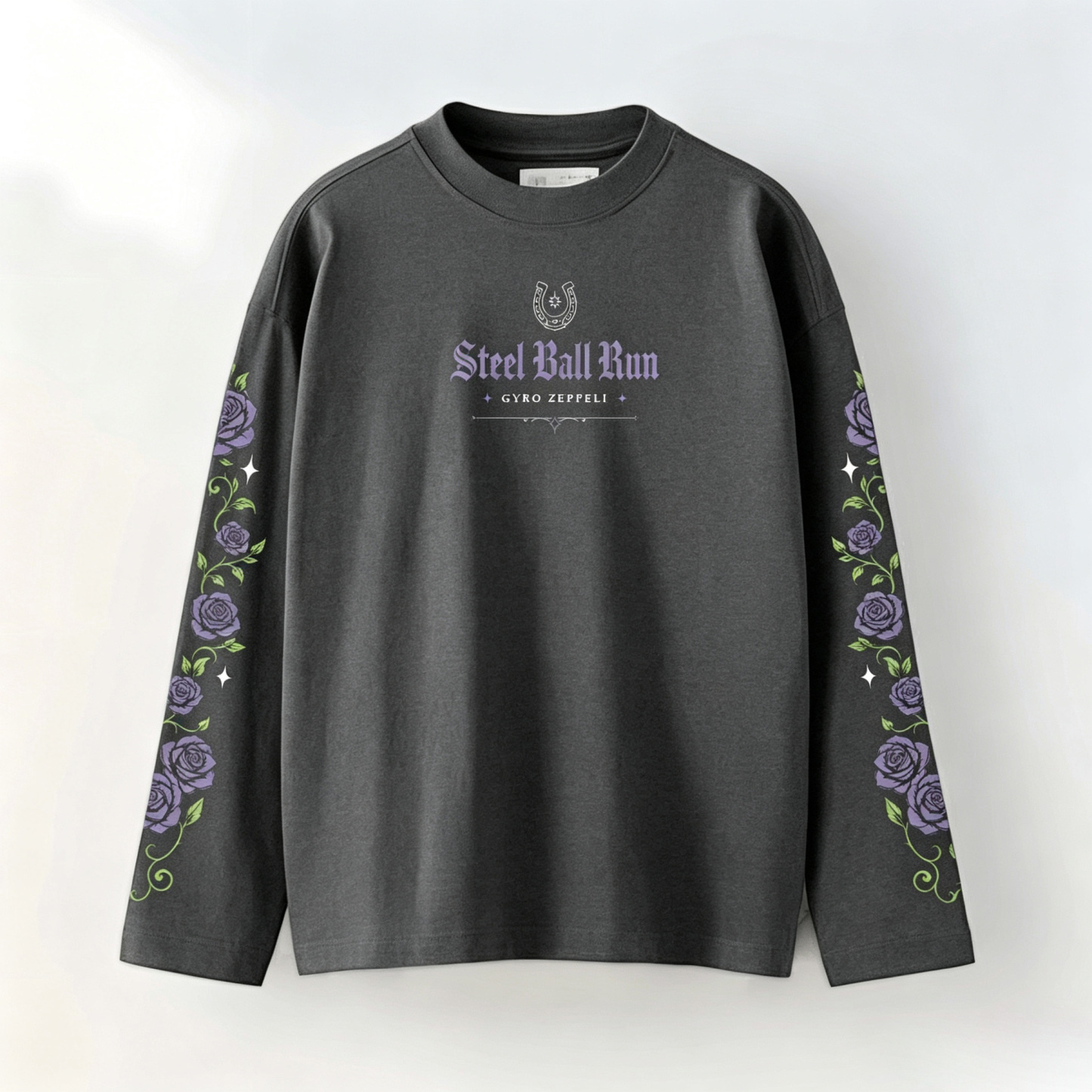 JoJo Steel Ball Run Gyro Long-Sleeve Crewneck