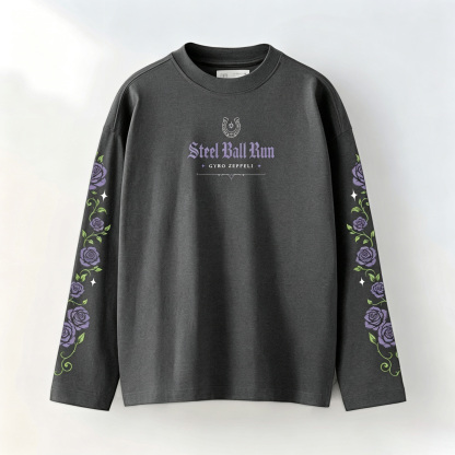 JoJo Steel Ball Run Gyro Long-Sleeve Crewneck