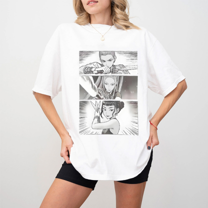 Kpop Demon Hunters Huntrix World Tour T-shirt