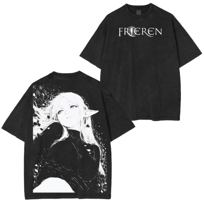 Frieren: Beyond Journey's End Washed T-shirt/Crewneck/Hoodie