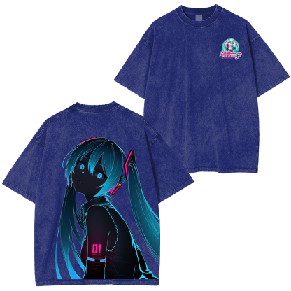 Hatsune Miku Vintage Style Oversize T-Shirt