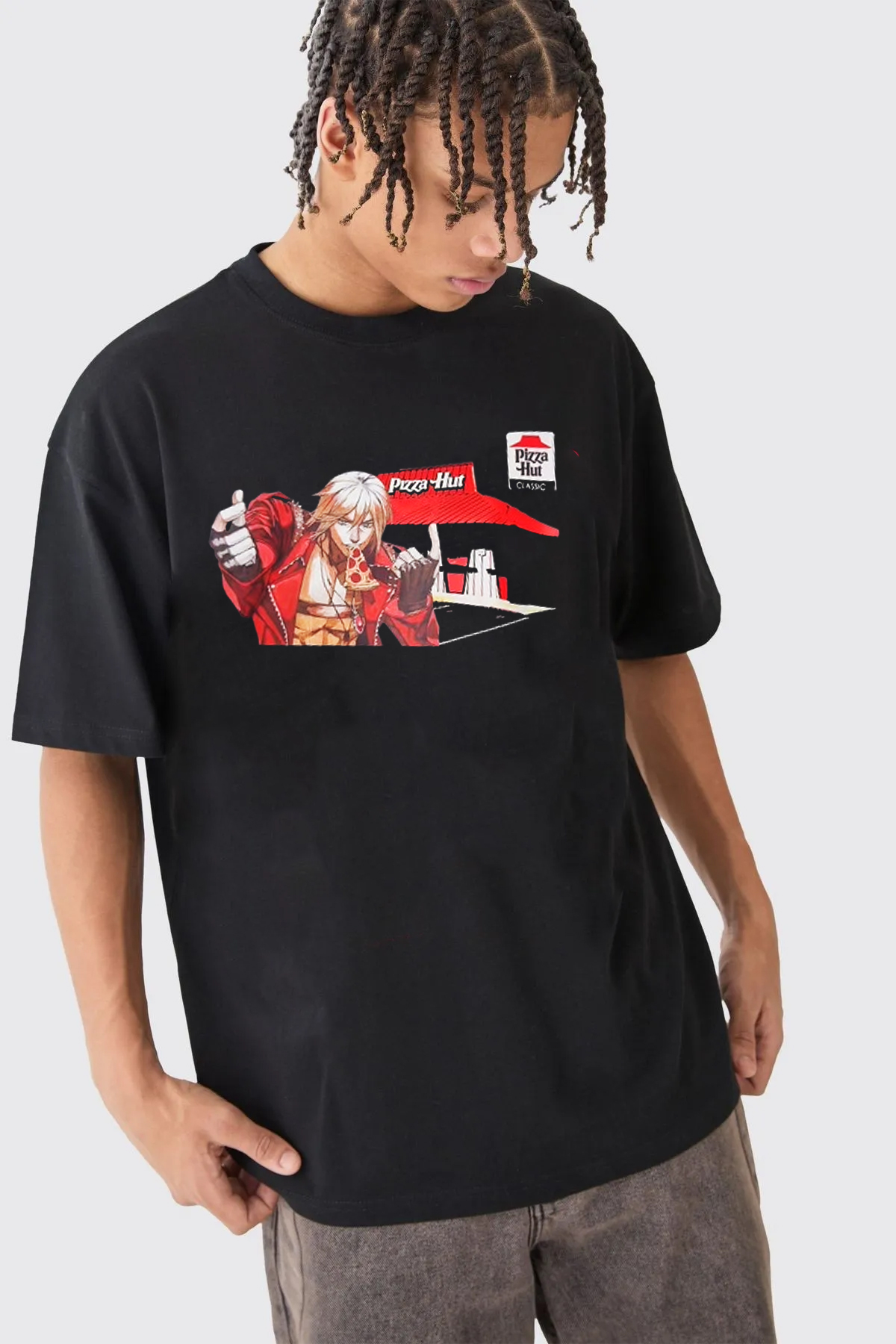 Devil maycry eat pizza T-shirt/Crewneck/Hoodie