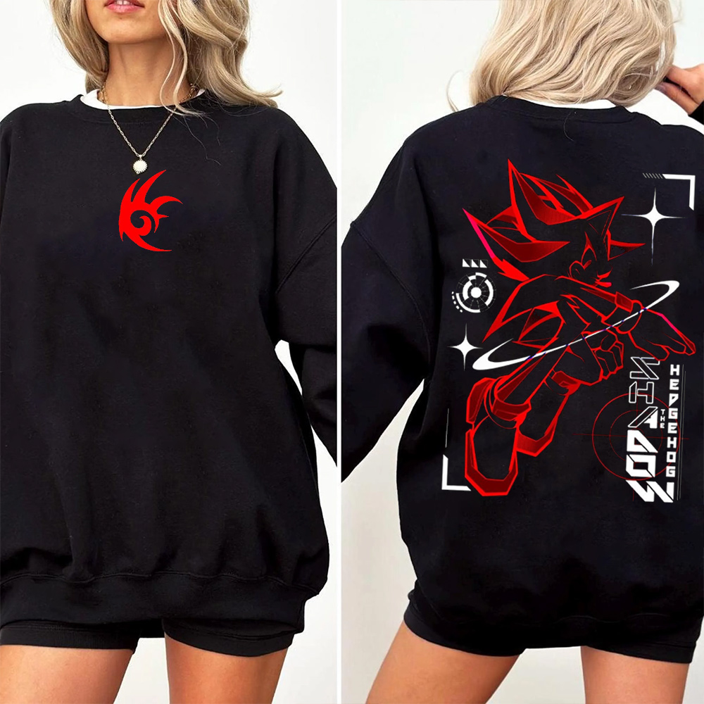 Shadow the Hedgehog Sonic the Hedgehog Oversized T-shirt/Crewneck/Hoodie