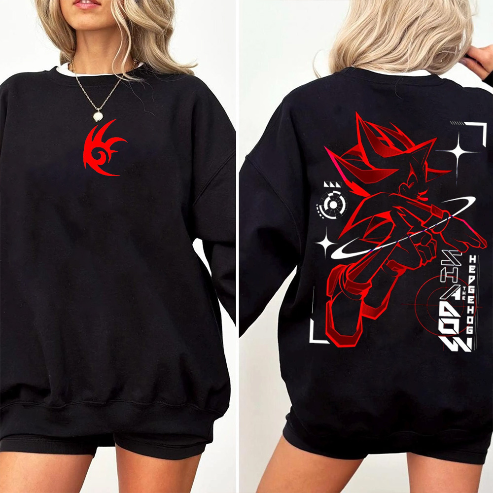 Shadow the Hedgehog Sonic the Hedgehog Oversized T-shirt/Crewneck/Hoodie