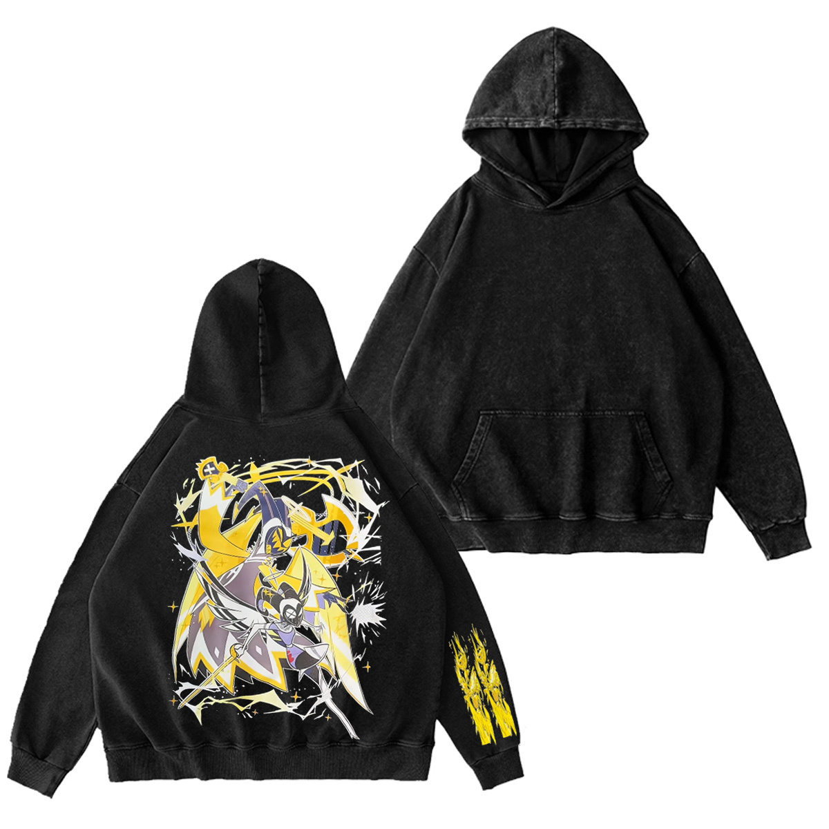 Adam and Lute Hazbin Hotel Oversized T-shirt/Crewneck/H