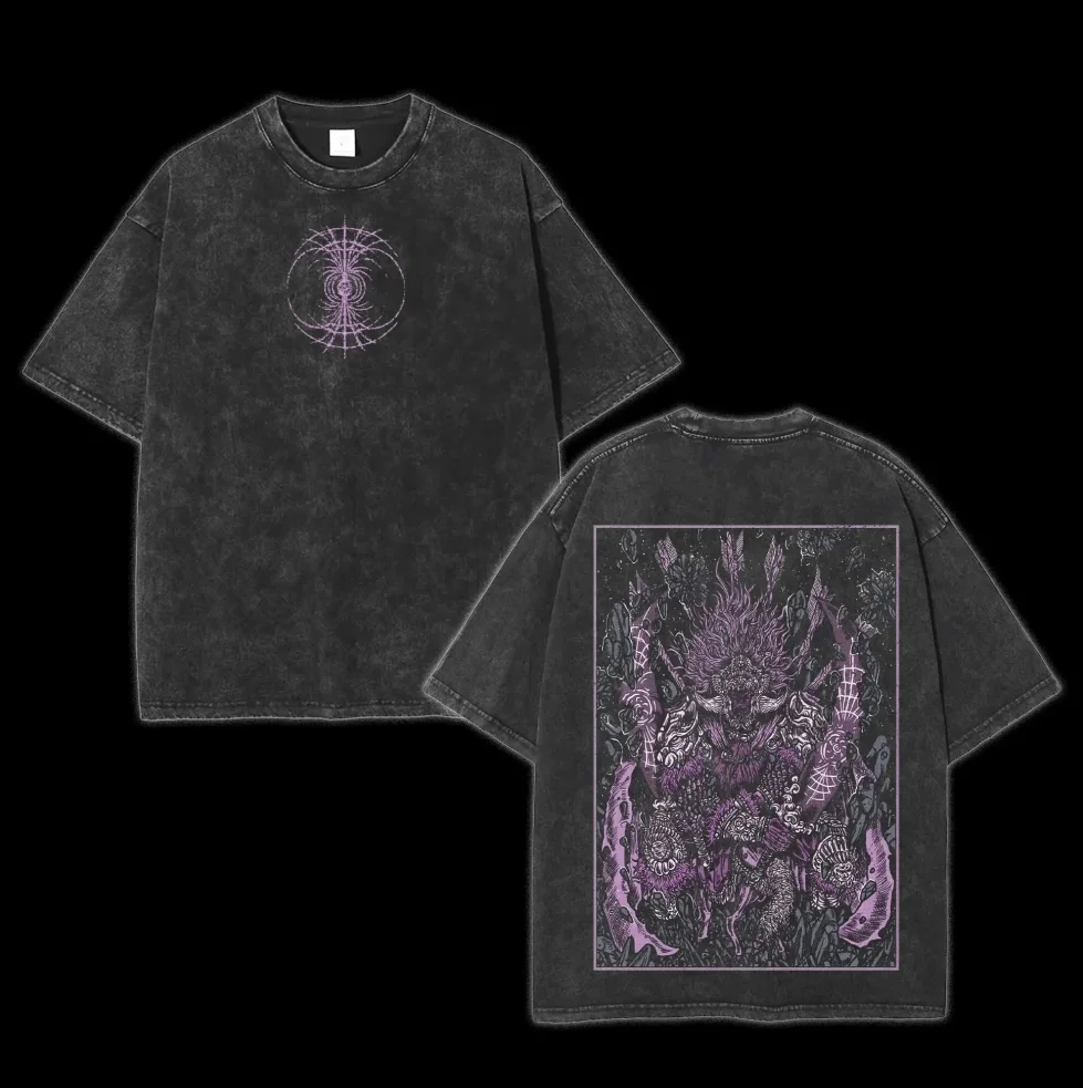 Elden Ring Printed Unisex Washed T-Shirt