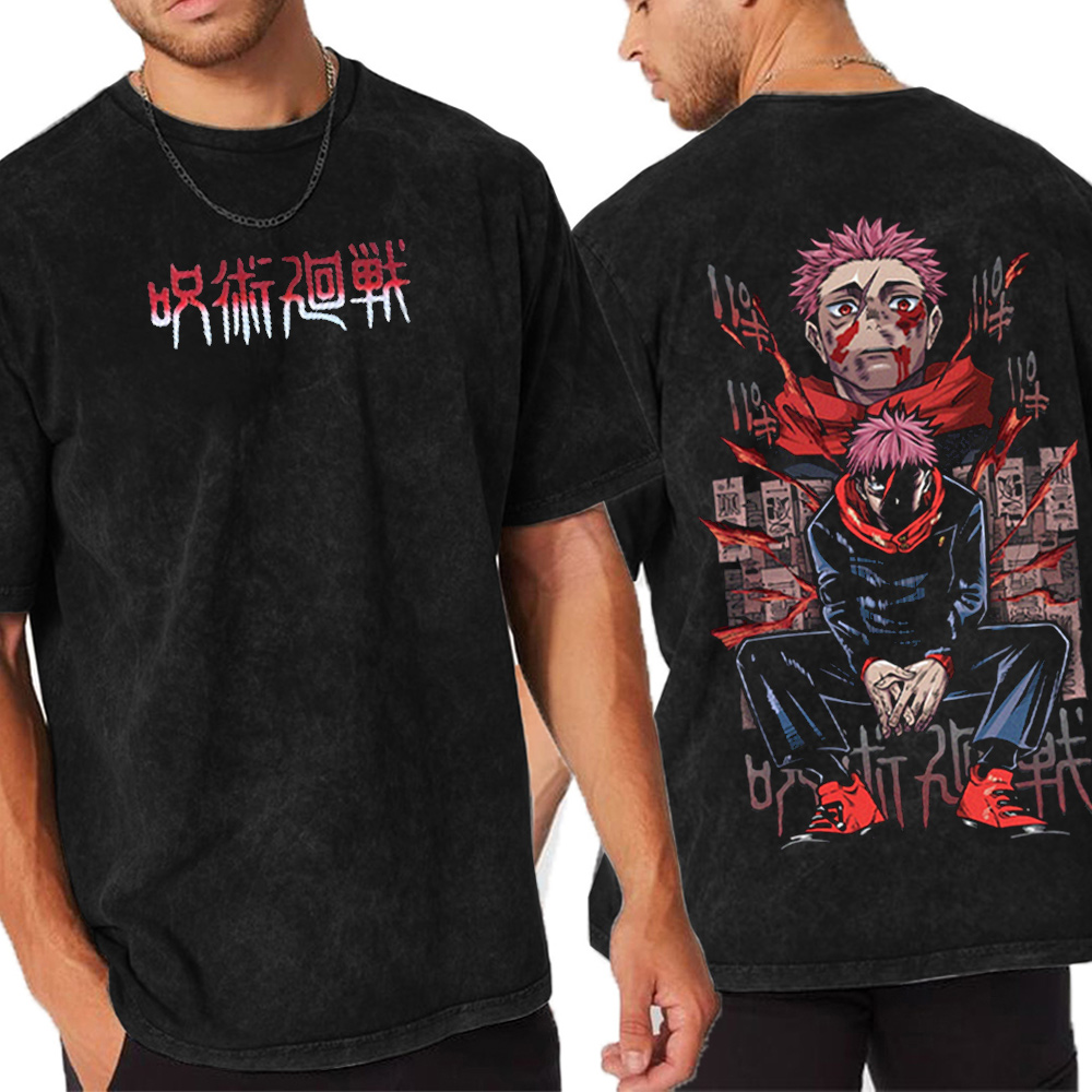 Yuuji Itadori Jujutsu Kaisen Oversized T-shirt/Crewneck/Hoodie