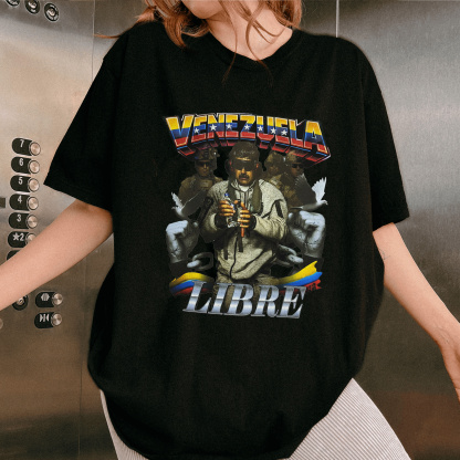 Venezuela Libre T-Shirt,Unisex Shirts/Crewneck/Hoodie