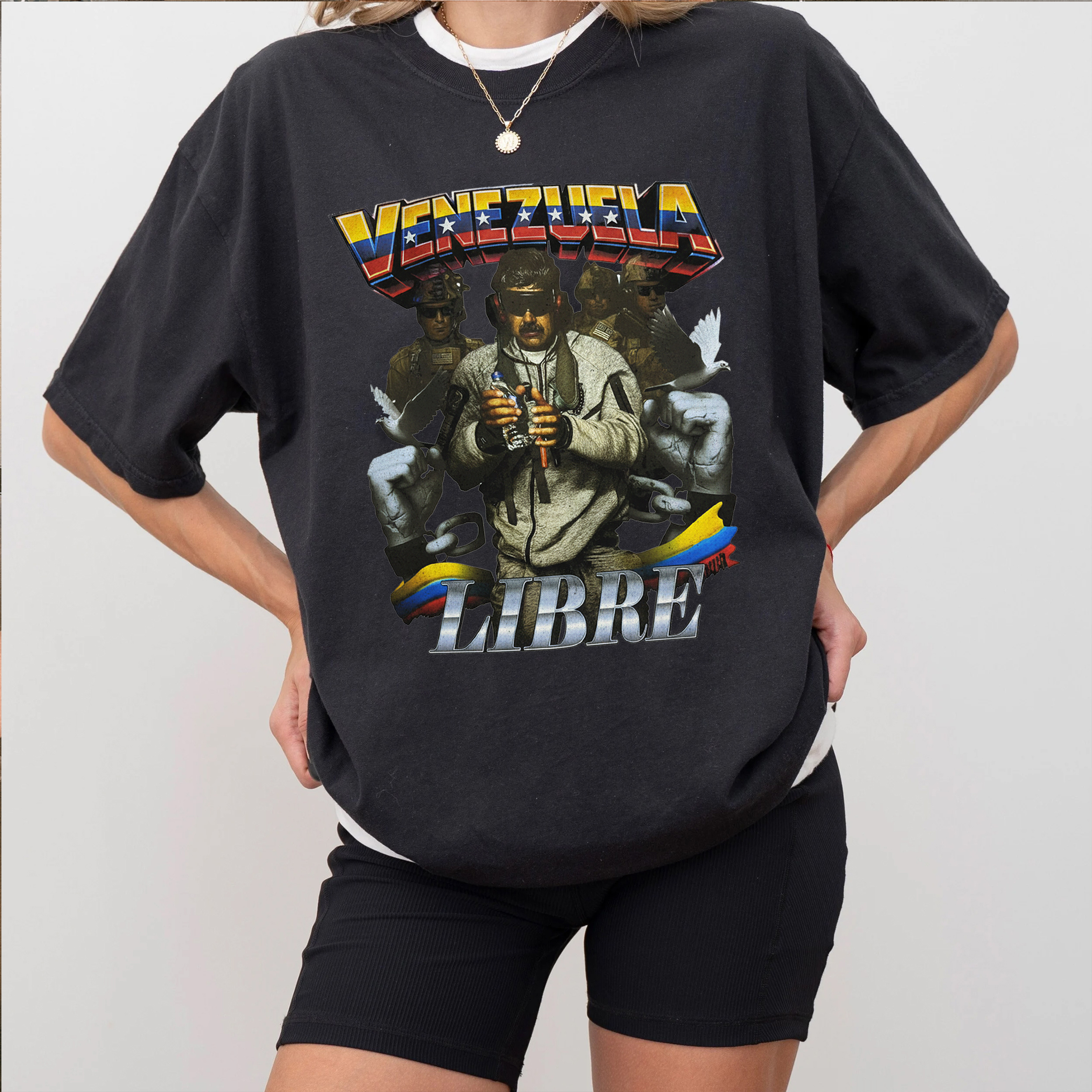 Venezuela Libre T-Shirt,Unisex Shirts/Crewneck/Hoodie