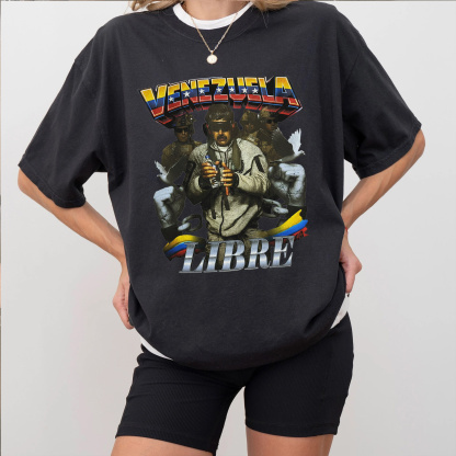 Venezuela Libre T-Shirt,Unisex Shirts/Crewneck/Hoodie
