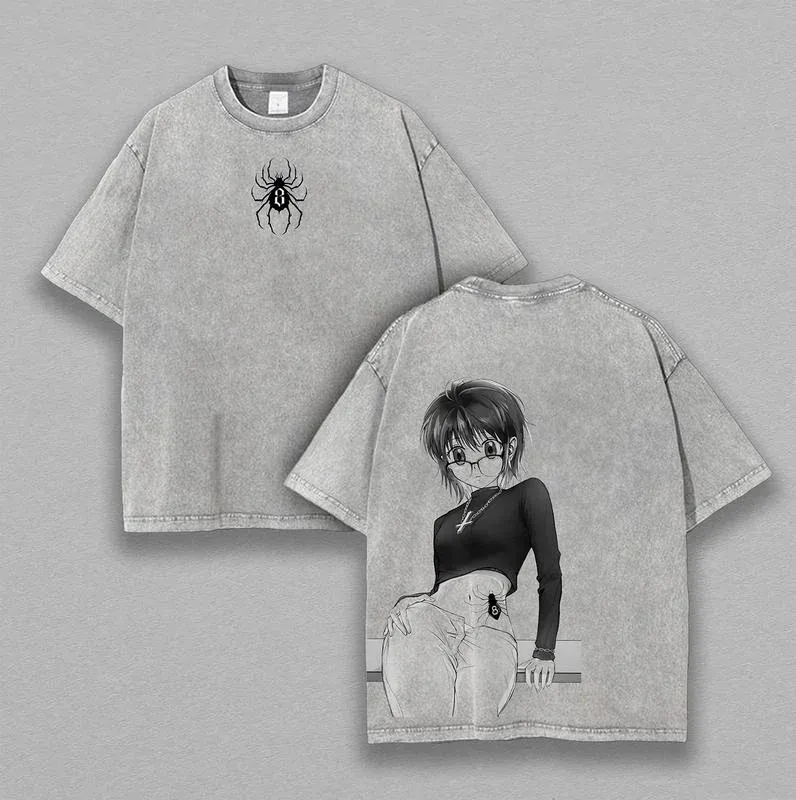 Hunter x Hunter Printed Unisex Washed T-Shirt