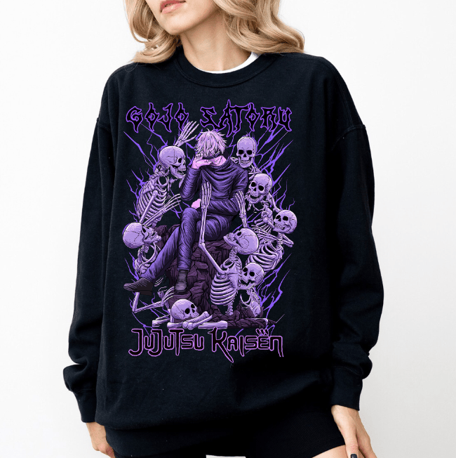 Gojo Satoru Purple Shirt