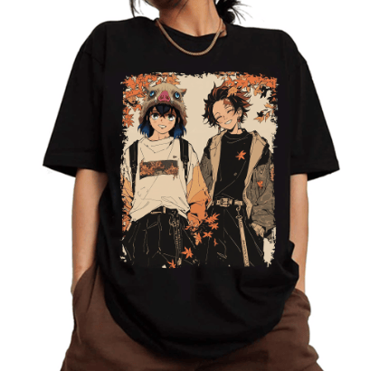 Tanjiro and Inosuke Shirt