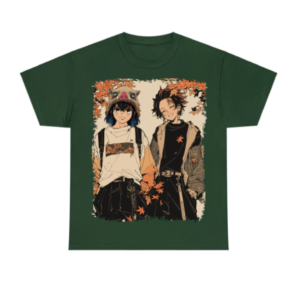 Tanjiro and Inosuke Shirt