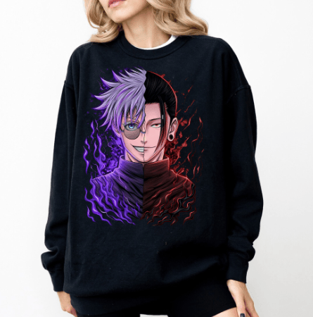 Gojo and Geto Face Shirt