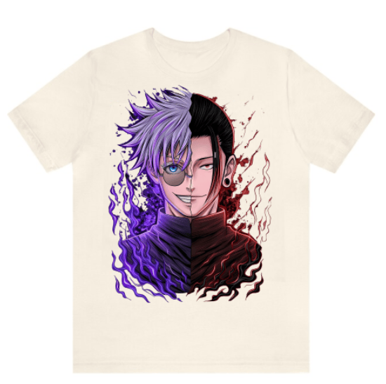 Gojo and Geto Face Shirt