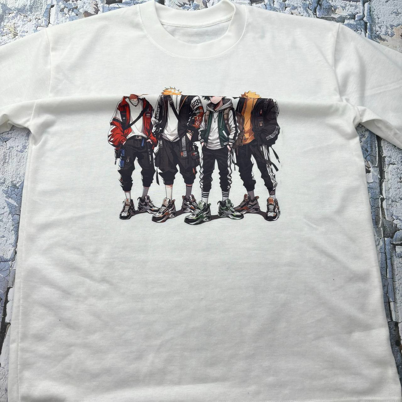 Luffy Ichigo Deku Naruto without Thuglife Shirt