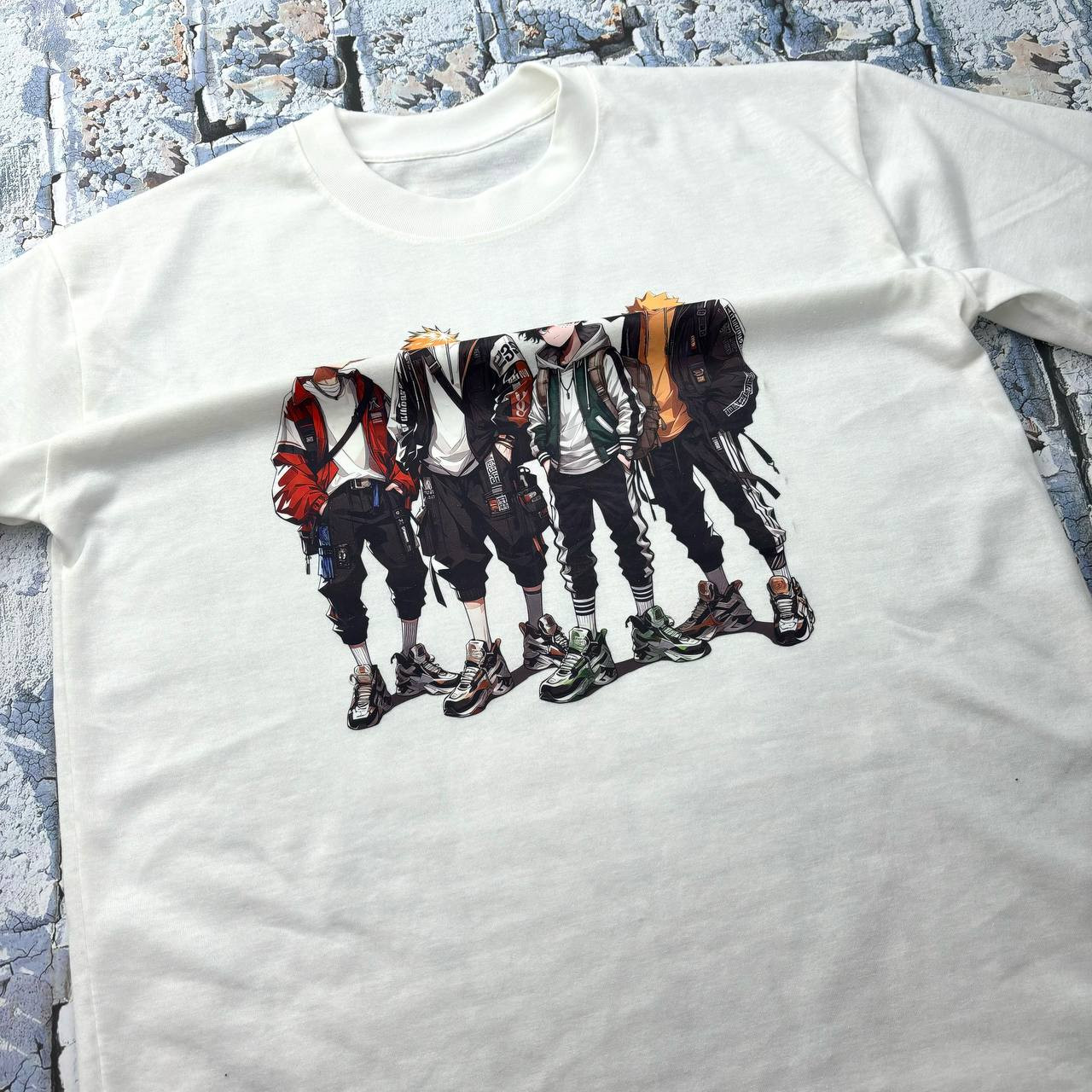 Luffy Ichigo Deku Naruto without Thuglife Shirt