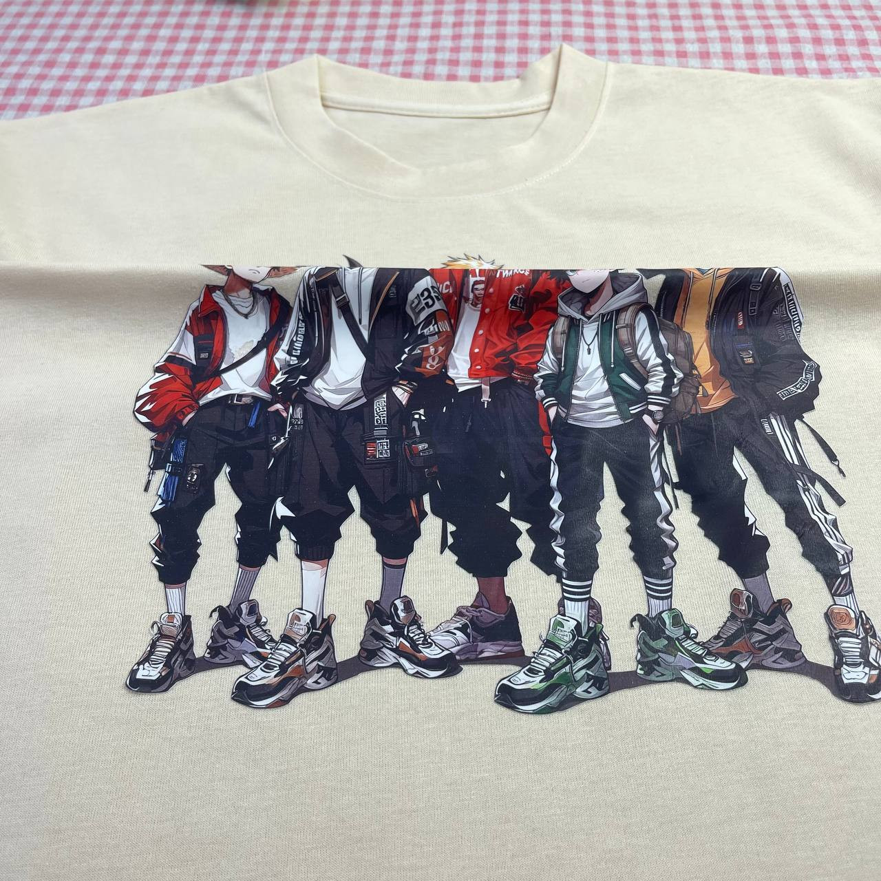 Luffy Goku Ichigo Deku Naruto without Thuglife Shirt