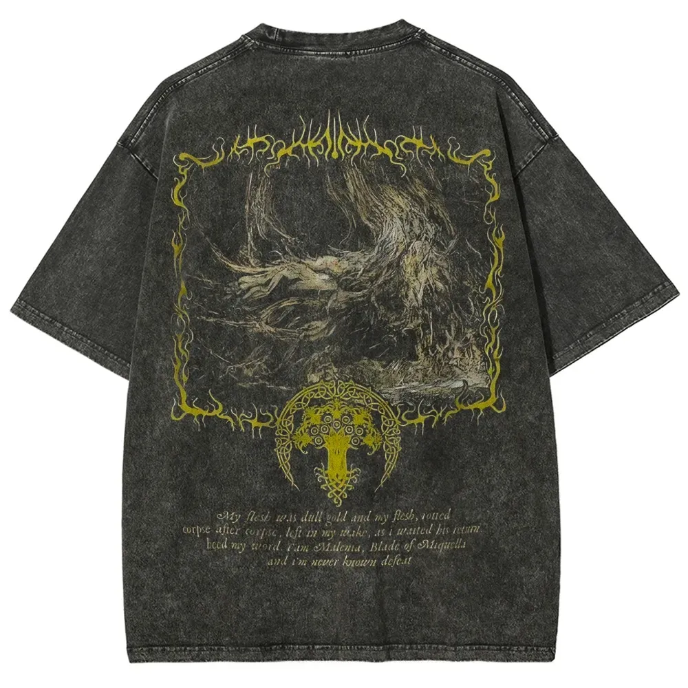 Elden Ring Elden Ring Unisex Fit Washed T-Shirt 2502008125