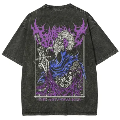 Dark Souls Unisex Fit Washed T-Shirt 2503003258