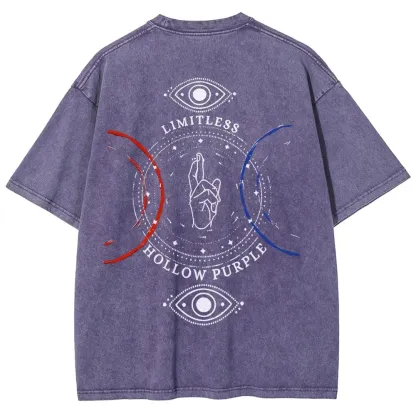 Jujutsu Kaisen Unisex Fit Washed T-Shirt 2503010137