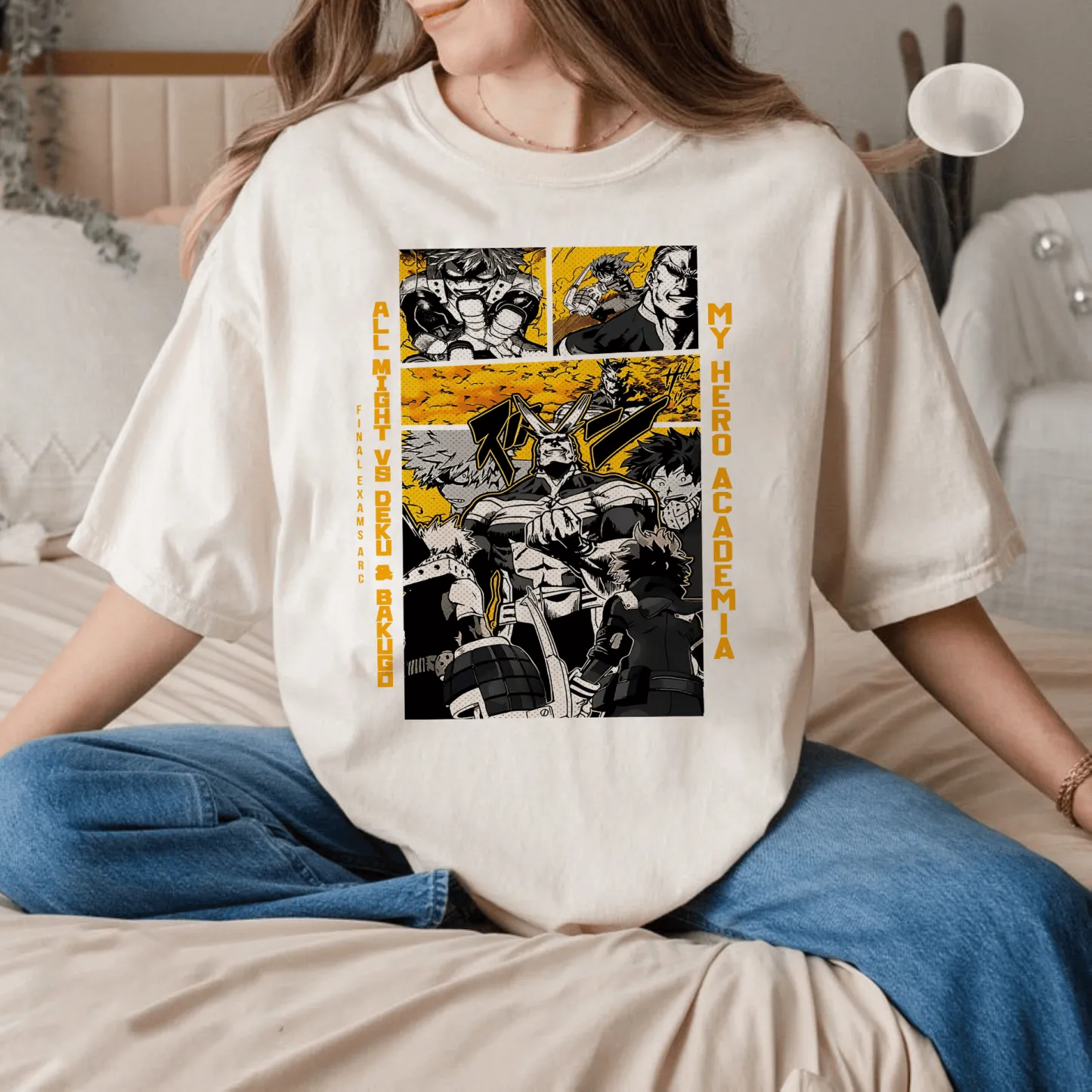 Retro All Might x Deku x Bakugo MHA T-Shirt