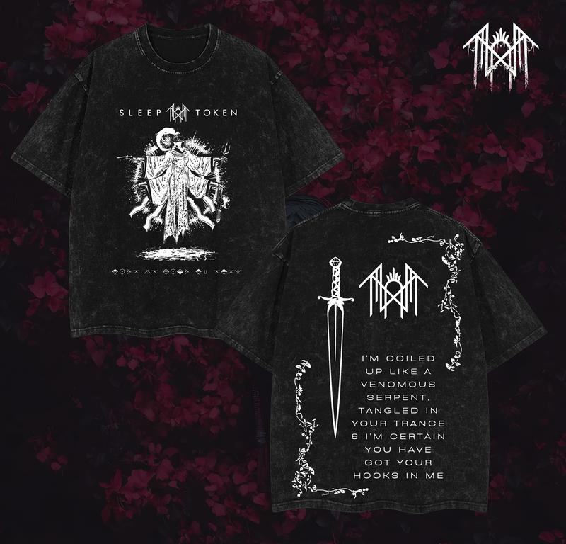 Sleep Token Shirt-Vintage Rock Band Graphic Tee -