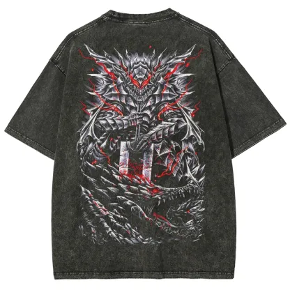 Berserk Guts Vintage Washed T-Shirt 2504010311