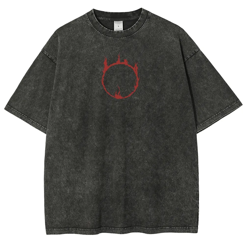 DARK SOULS Unisex Fit Washed T-Shirt 2505003210