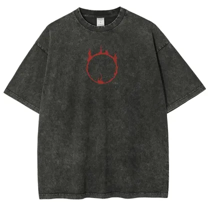 DARK SOULS Unisex Fit Washed T-Shirt 2505003210
