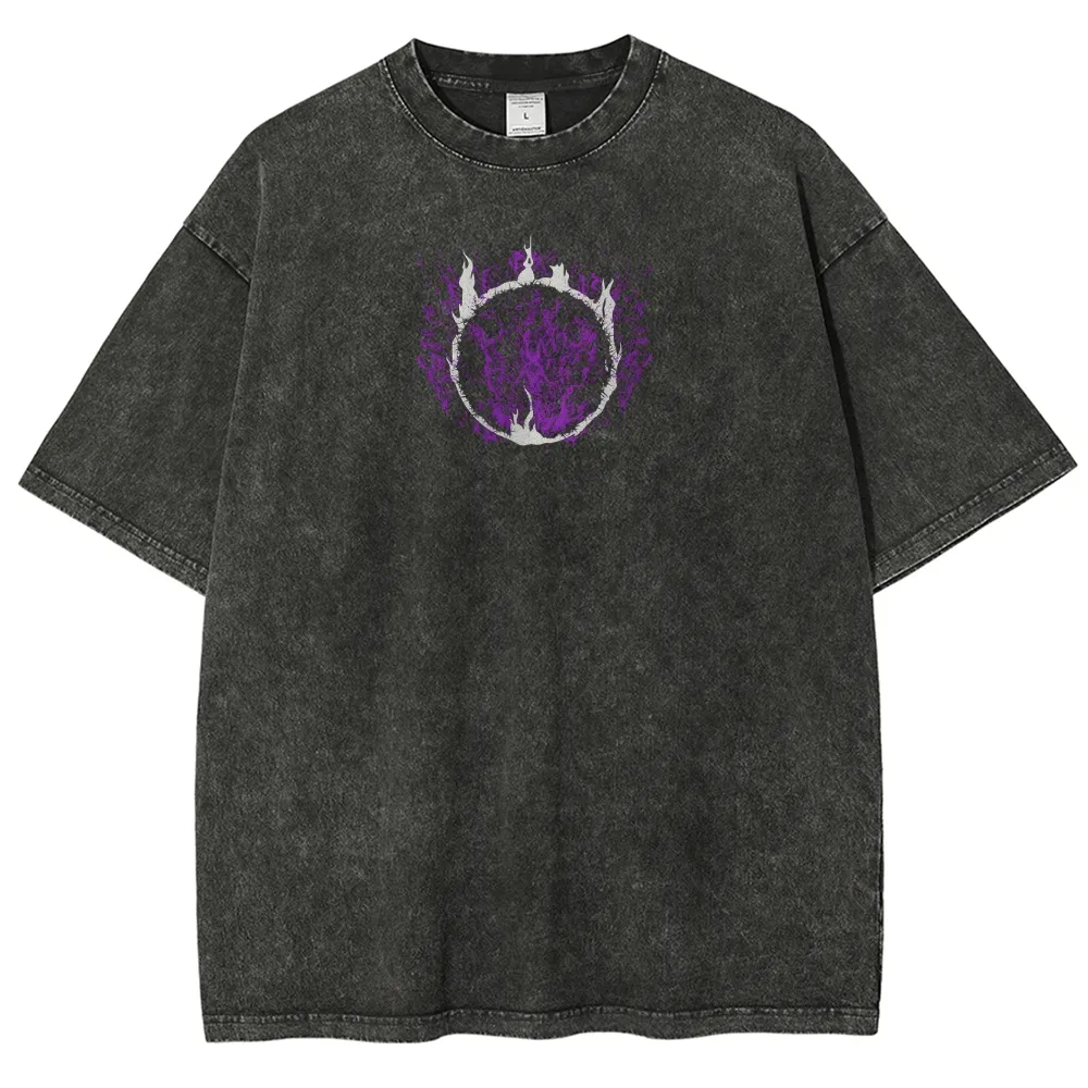 DARK SOULS Unisex Fit Washed T-Shirt 2505003211