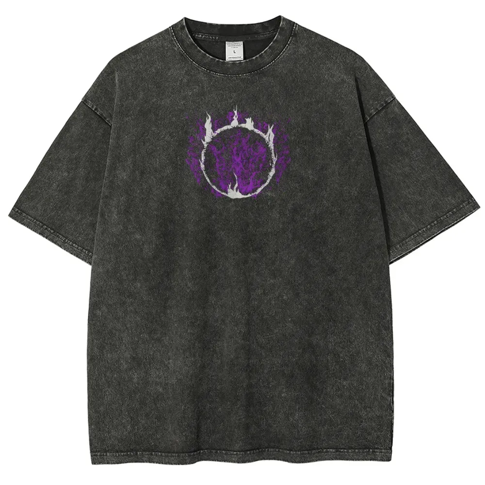 DARK SOULS Unisex Fit Washed T-Shirt 2505003211