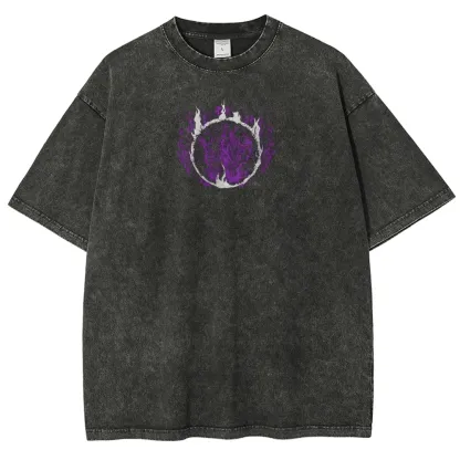DARK SOULS Unisex Fit Washed T-Shirt 2505003211