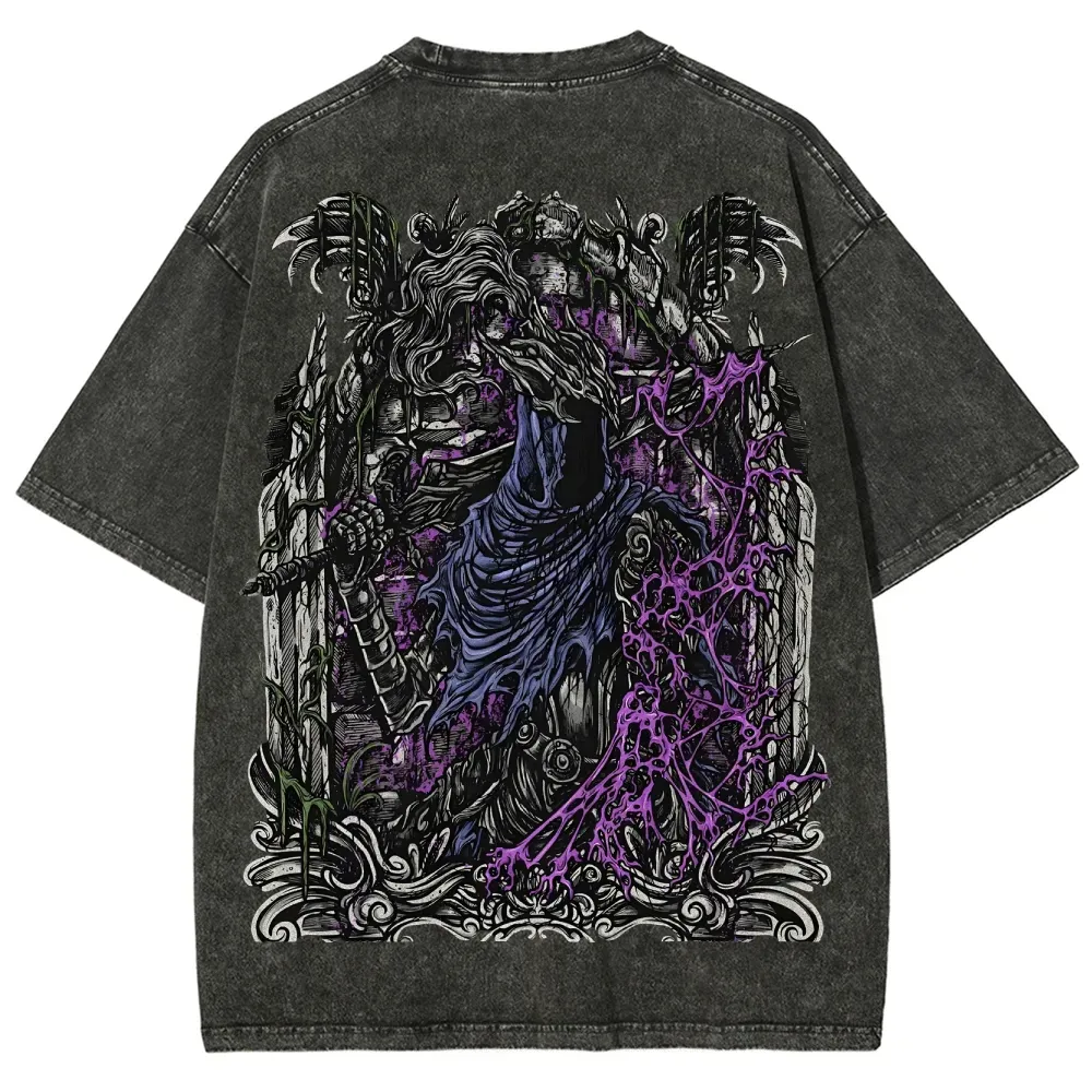 DARK SOULS Unisex Fit Washed T-Shirt 2505003211