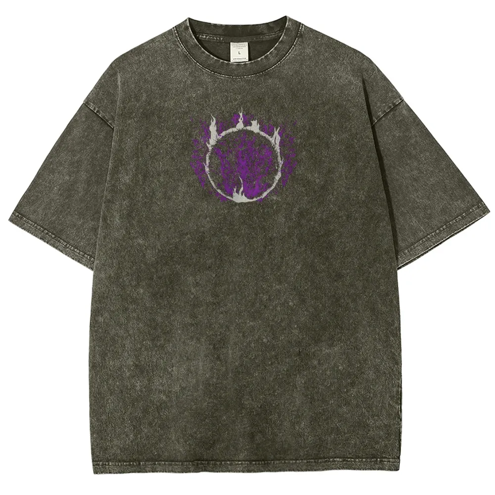 DARK SOULS Unisex Fit Washed T-Shirt 2505003211