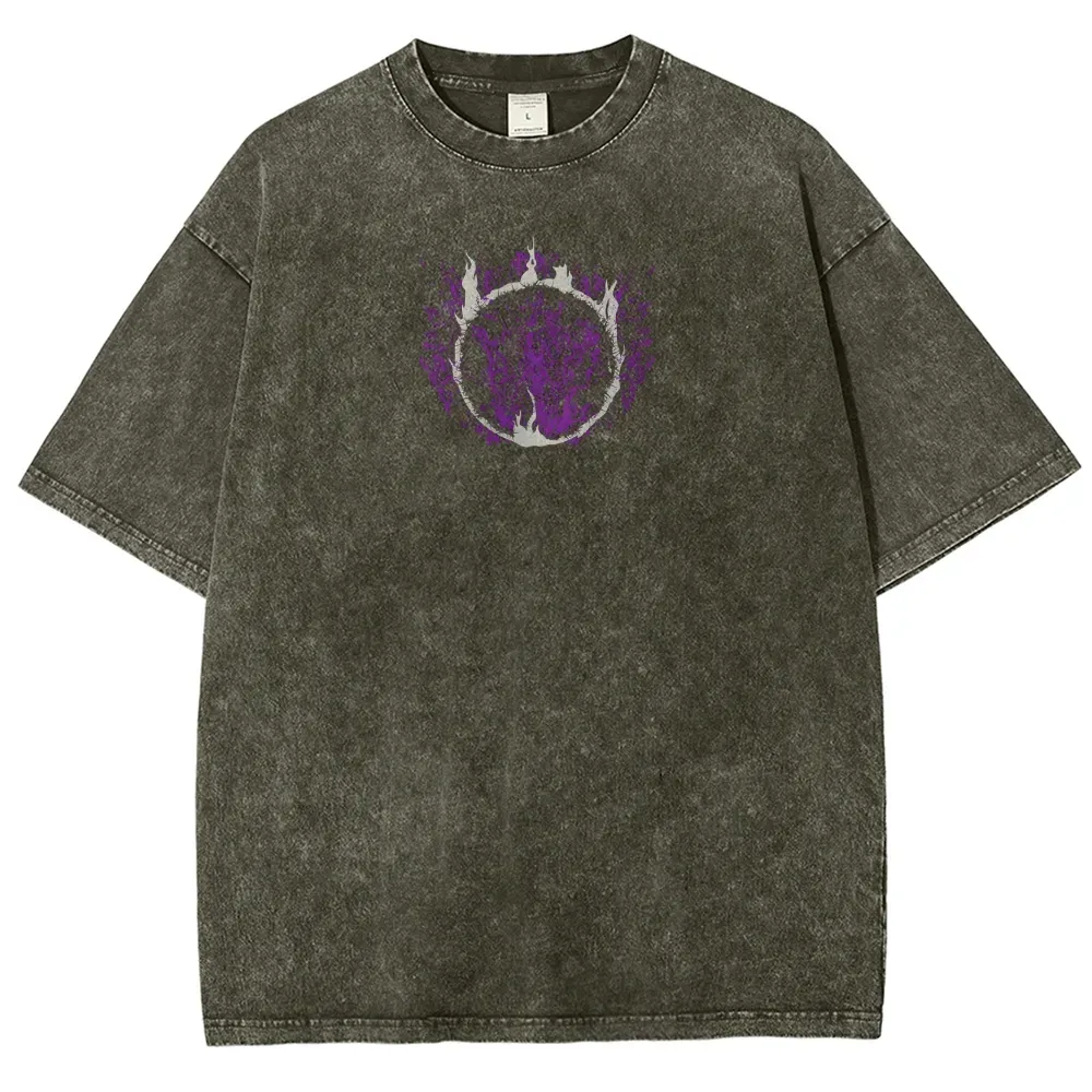 DARK SOULS Unisex Fit Washed T-Shirt 2505003211